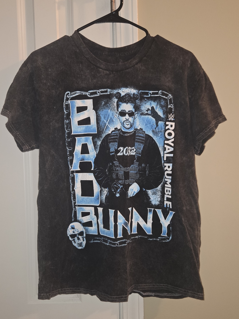 Bad Bunny WWE Black T Shirt